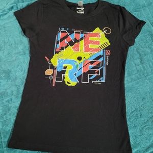 Nerf Hasbro Tshirt Youth Girls 10/12